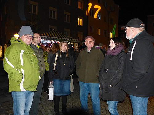 Impressionen vom VAAV-Treff am Christkindlmarkt Hall