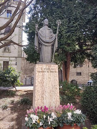 San Vigilio, u.a. Patron des Erzbistums und der Stadt Trient